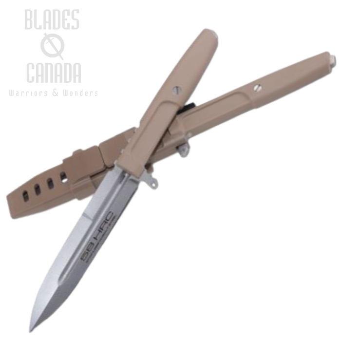 Extrema Ratio REQUIEM Dagger Fixed Blade Knife, Bohler N690, Desert Handle Extrema Ratio REQUIEM Dagger Fixed Blade Knife, Bohler N690, Desert Handle